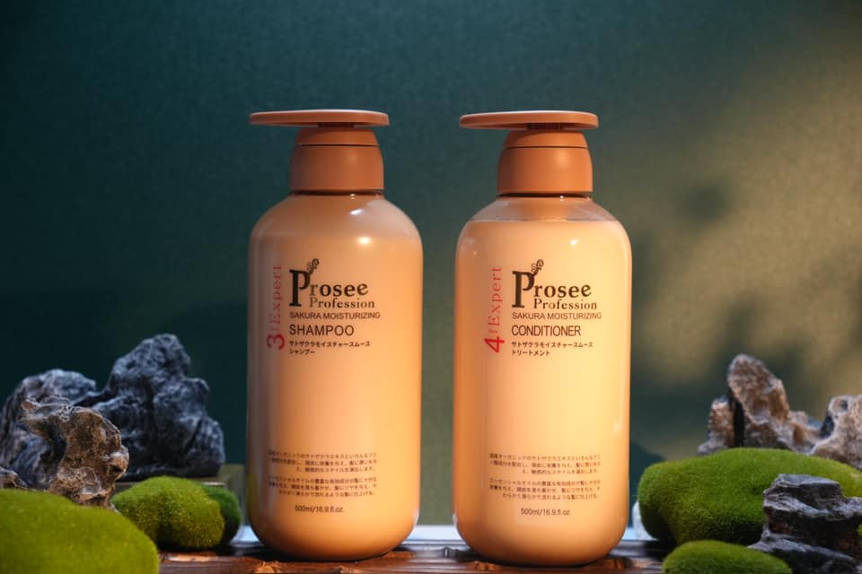 Cặp Dầu Gội Xả Prosee Nâu 500ml (PS5 & PC5) – Dưỡng Tóc Siêu Mượt & Bóng Khỏe