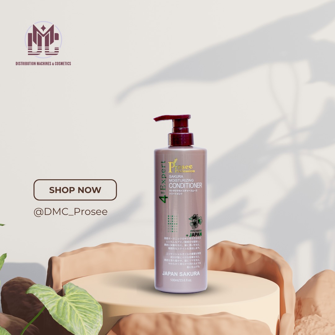 Dầu Gội Prosee Sakura Moisturizing Tím 500ml PS2 – Dành Cho Tóc Dầu, Chống Rụng Tóc