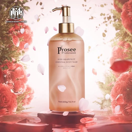 Sữa Tắm Hương Nước Hoa Màu Hồng 500ml PM7 -  Dịu Nhẹ & Thơm Lâu