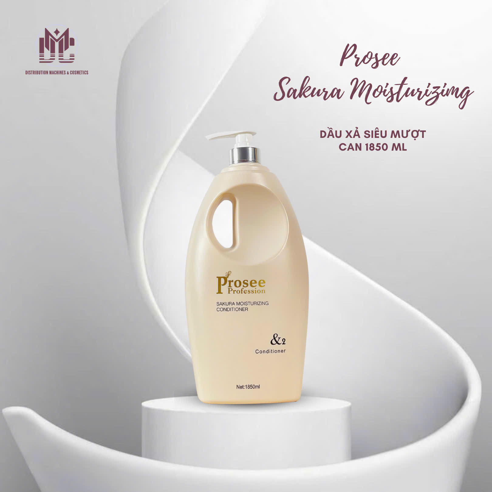 Dầu Xả Prosee 1850ml PC8– Tiết Kiệm, Chăm Sóc Tóc Suôn Mượt Mỗi Ngày